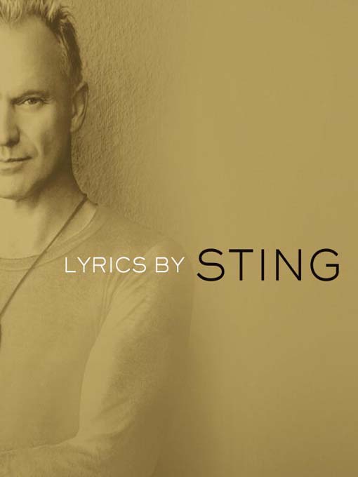 Title details for Lyrics by Sting - Wait list